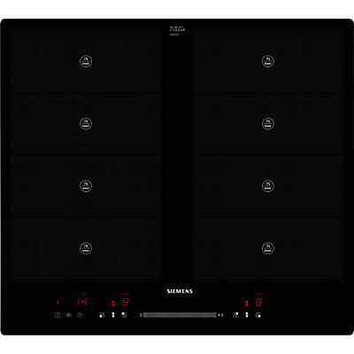 Siemens EH601MV17E flexInduction Hob, Black Siemens EH601MV17E flexInduction Hob, Black